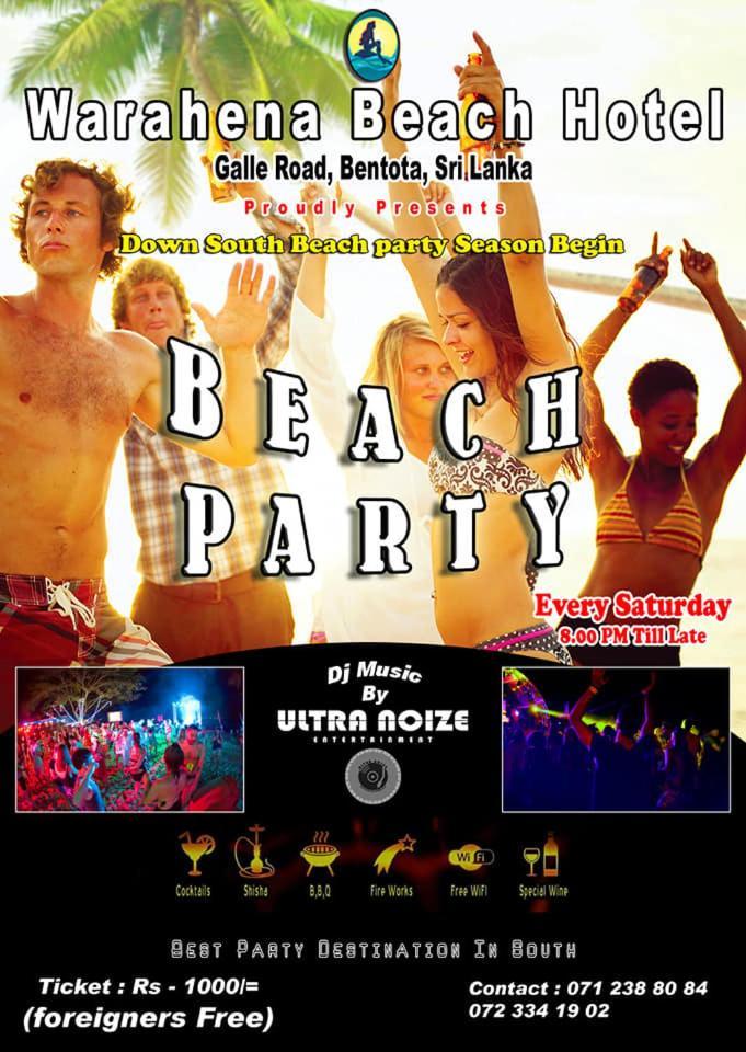 Warahena Beach Hotel Bentota Dış mekan fotoğraf